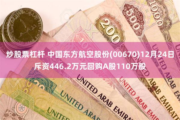 炒股票杠杆 中国东方航空股份(00670)12月24日斥资446.2万元回购A股110万股